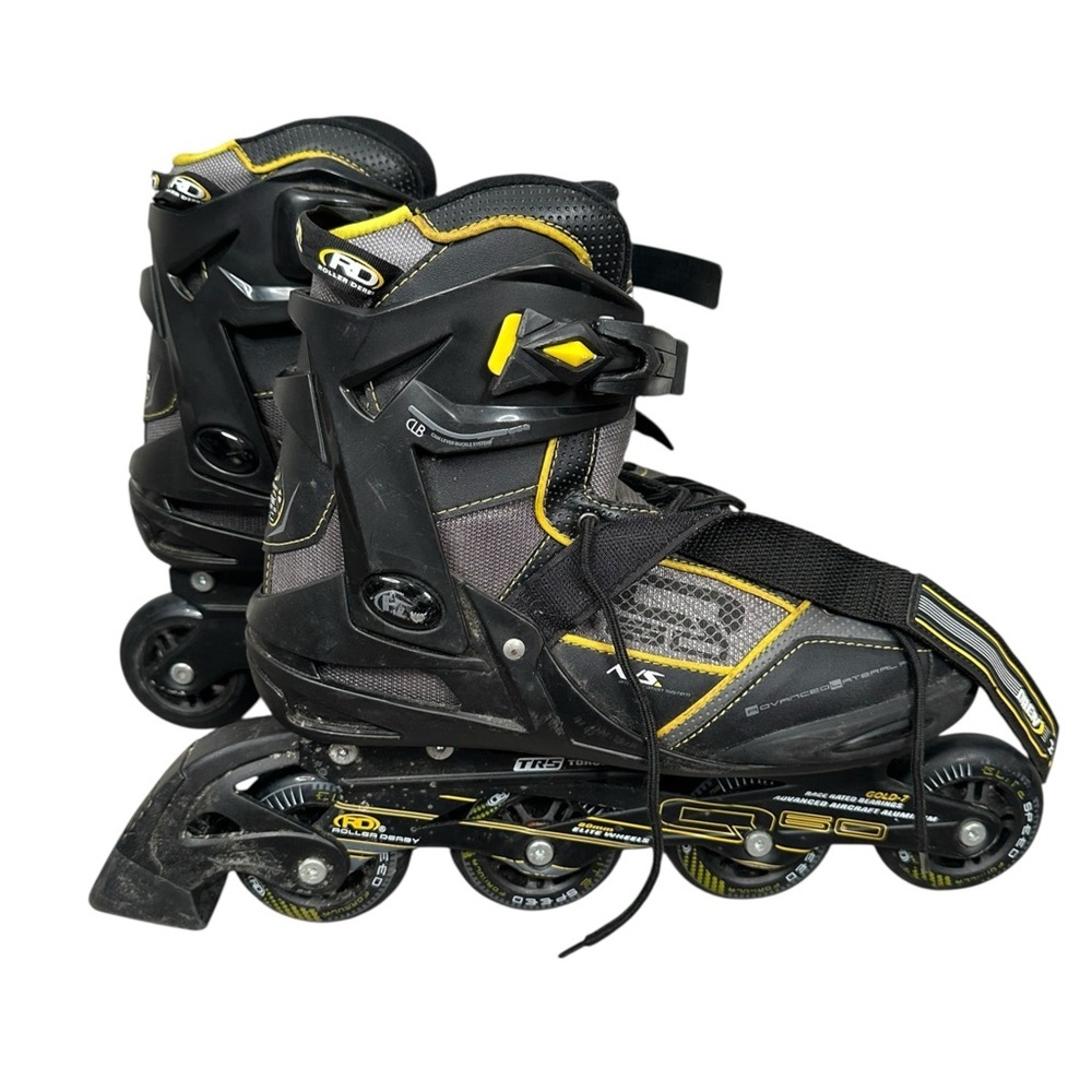 Roller Derby RD Aerio Elitę Series Q60‎ Men's Inline Skates Blades Size 8